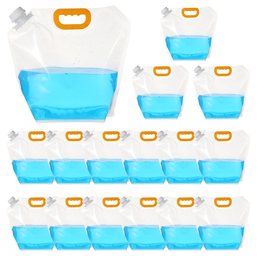 16 Pcs Water Emergency Container Bag, 1.3 Gallon Storage Bags - Image 1