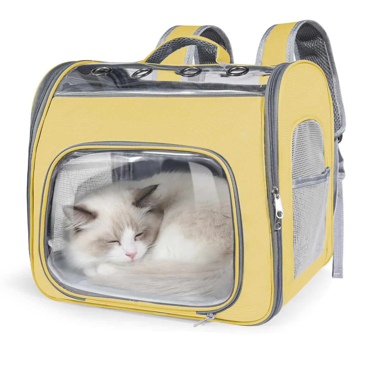 Airline Approved Cat Soft-Sided Carrier Backpack Up to 12 - Image 1