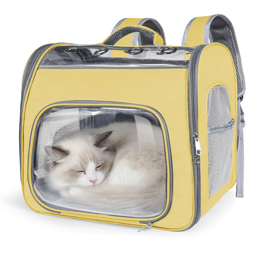Airline Approved Cat Soft-Sided Carrier Backpack Up to 12 - Image 1