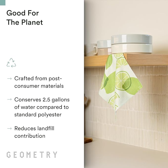 GEOMETRY Kitchen Dish Cloths - Quick Dry Dishcloths for Kitchen - Premium Dish Rags with Geoweave - (Bunny Bloom, 3-Pack Set)