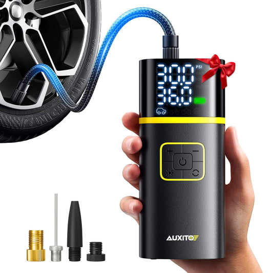 AUXITO 150PSI Tire Inflator Portable Air Compressor, 5X - Image 1
