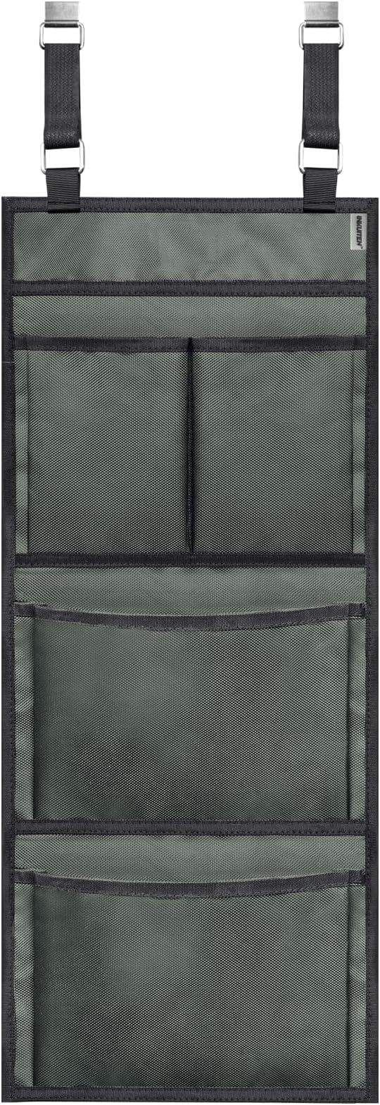 Gun Safe Door Organizer - 4 Large Pockets for Easy Storage | Locker Hanging Organizer for Gun Cabinet, Police Locker, Gym & Closet | Quick Installation, Durable 1680 Oxford Cloth