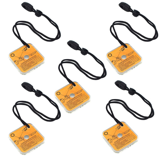 5pcs Emergency Survival Signal Mirror, Outdoor | Tools & Home Repair - Image 1