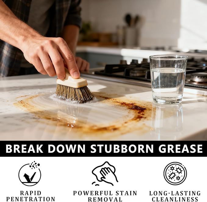 Trisodium Phosphate - 2 Pounds Strength & Heavy-Duty Cleaner & Degreaser for Walls, Floors & Outdoor Surfaces | Removes Grease, Dirt & Stains | Ideal for Home & Industrial Use (2 Pounds)