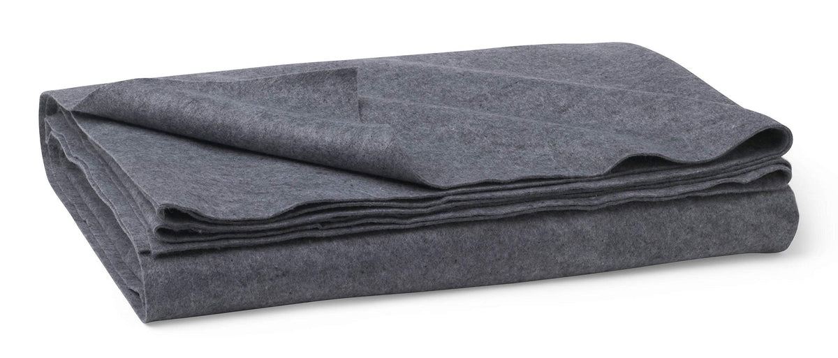 Medline Disposable Emergency Blanket, 40 x 80, Gray (Pack of 10) - Image 1