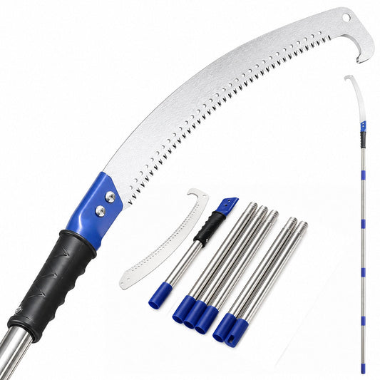 7.5-foot manual tall pruning saw, a 2-in-1 hand saw - Image 1