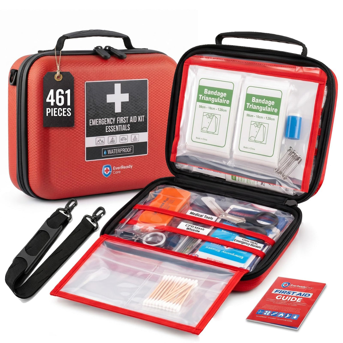 461 PCS | WaterProof First Aid Kit For Car, Home - Image 1