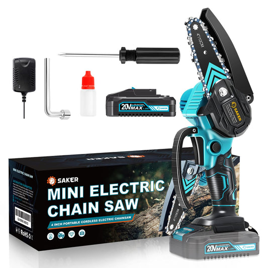 Saker Mini Chainsaw Cordless,Portable Electric Chain Saw - Image 1