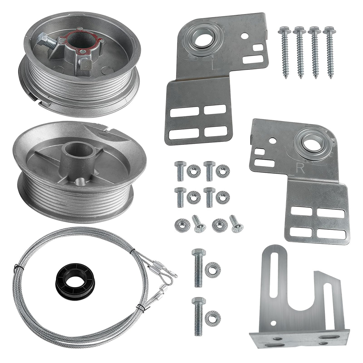 Universal Garage Door Torsion Spring Conversion Kit Fit - Image 1