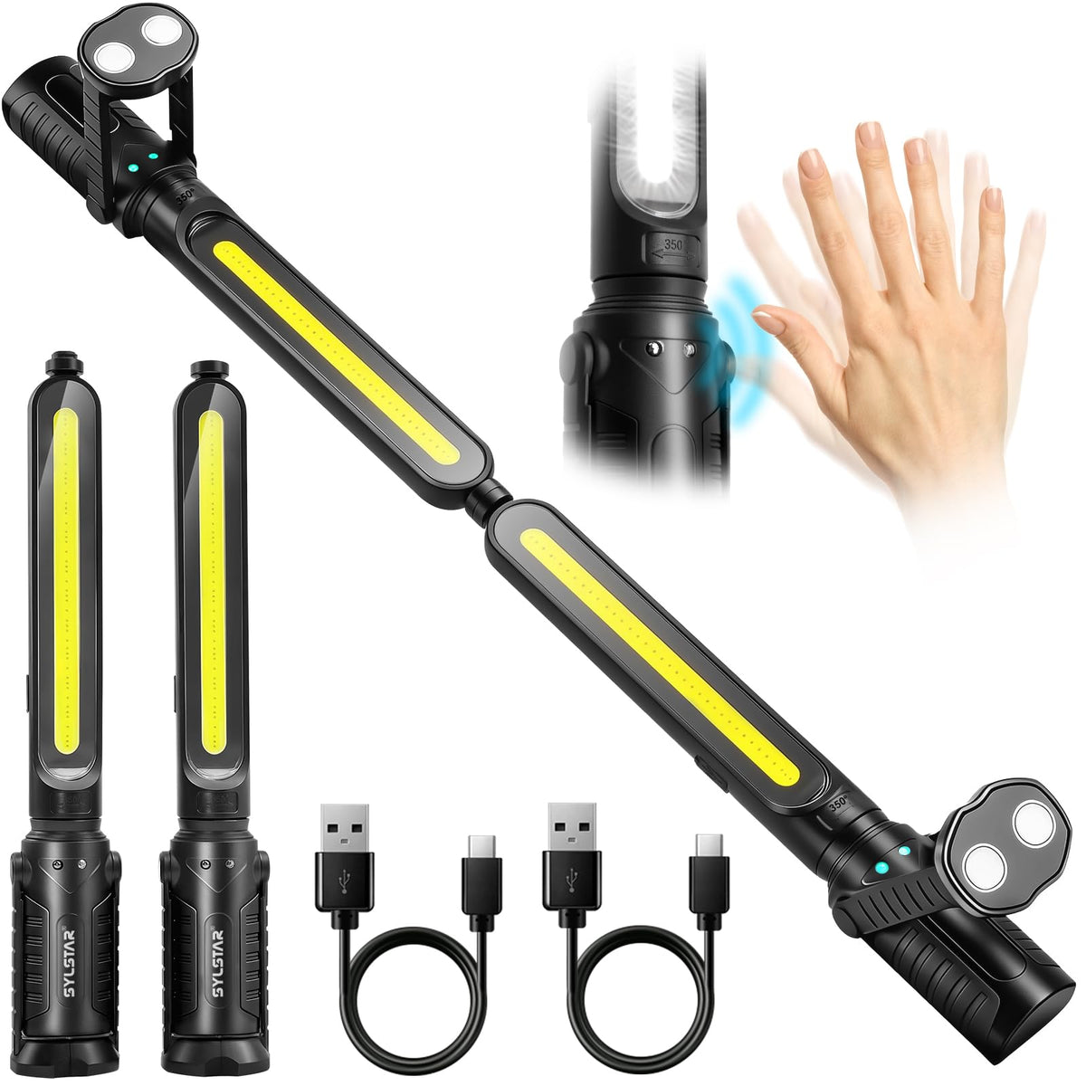 Mechanic Work Light Bar with Upgraded Sensor Control - Image 1
