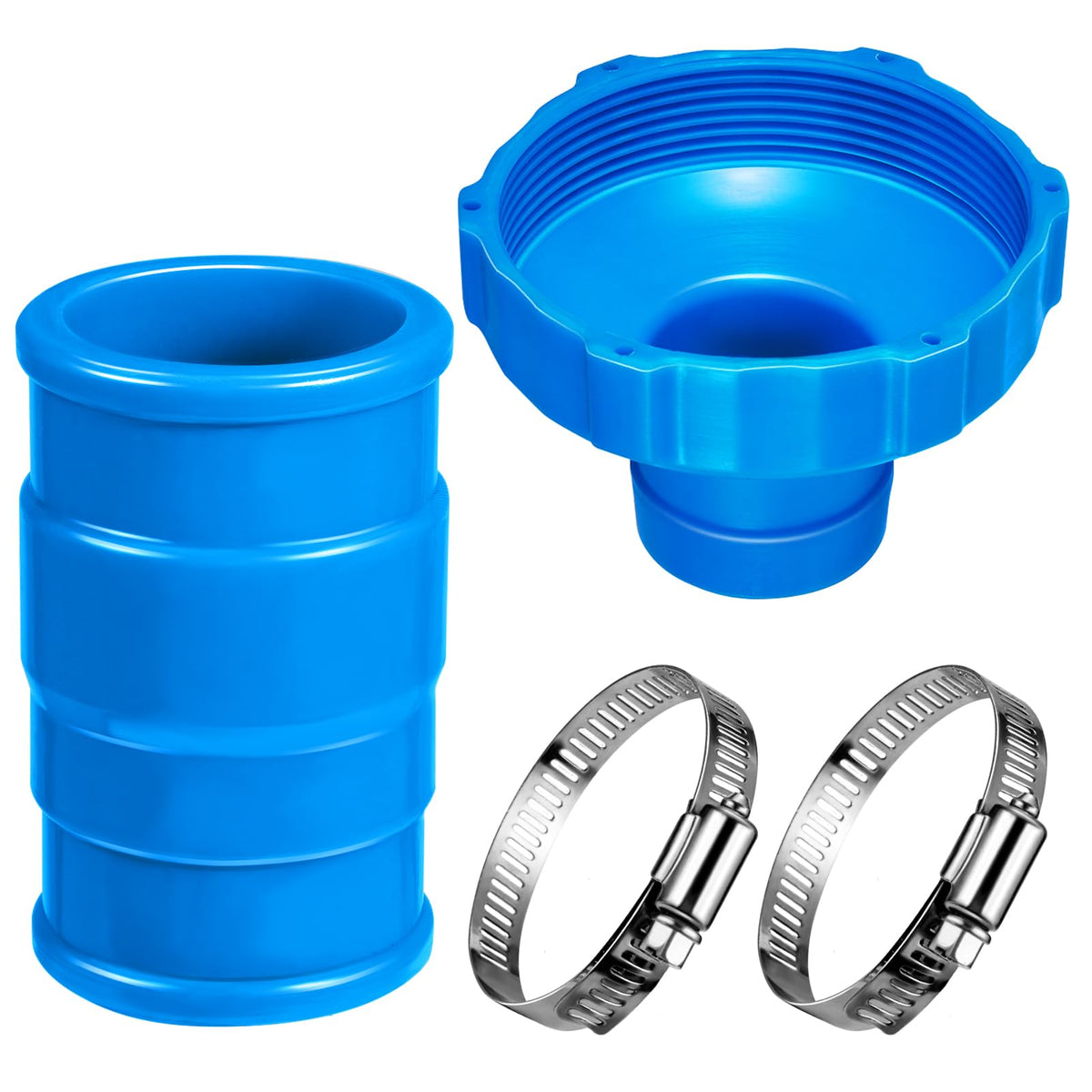 1 Set Pool Vacuum Hose Adapter Kit Compatible with Intex Adapter - Image 1