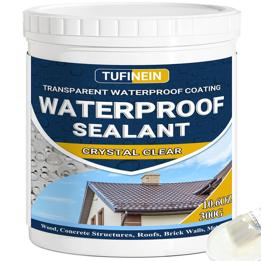 Transparent Waterproof Coating, TUFINEIN 10.6 Oz Invisible - Image 1
