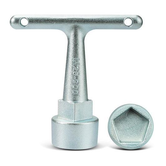 Water Meter Wrench for Pentagon Socket, Curb Stop Wrench - Image 1