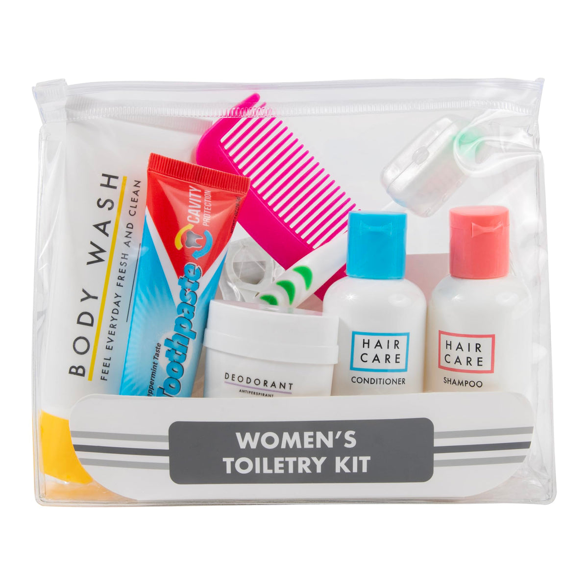 Trail maker Women’s Hygiene Kits, 15-Piece Care Package Supplies - Image 1