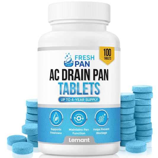FreshPan AC Drain Pan Tablets (100-pack) | 4 Year Supply - Image 1