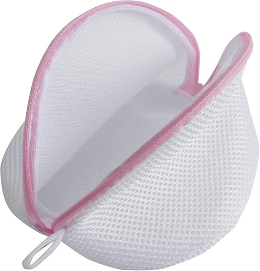 Evriholder Delicate Laundry Bra Wash Bag for Hosiery, Stocking, Underwear, Bra and Lingerie, Intimates, Reusable Travel Wash Bag, White