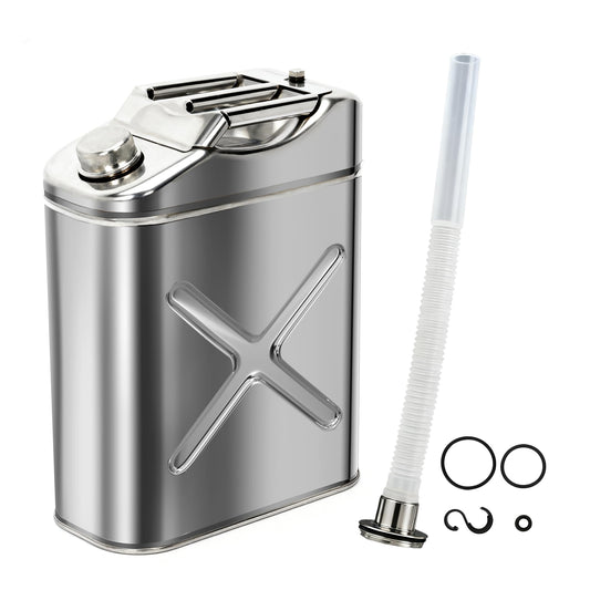 5 Gallon Stainless Steel Water Container for Camping, Leak-Proof - Image 1