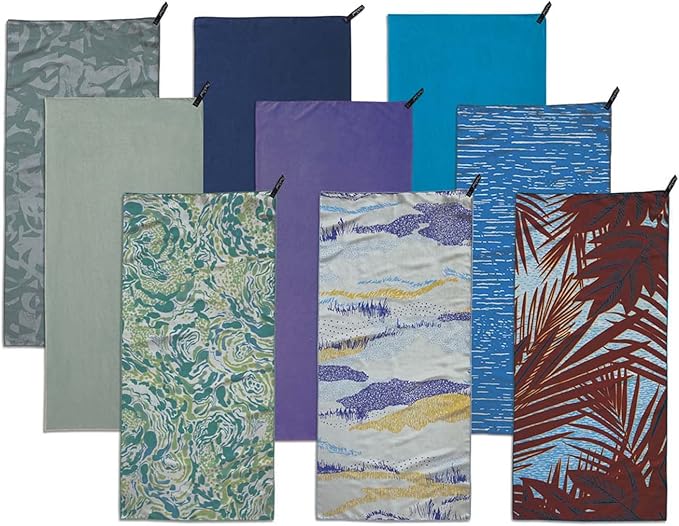 PackTowl Personal Ultralight Microfiber Camping and Travel Towel, Sage, Body