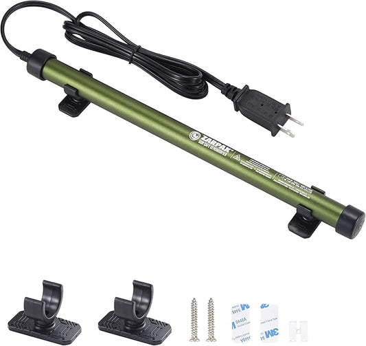 Gun Safe Dehumidifier Rod | Dehumidifier Rod For Enclosed Spaces, Gun Safe & Cabinets | Protect Valuables & Stop Humidity, Moisture, & Corrosion | Comes with 2 Mounting Brackets | 12''/30cm