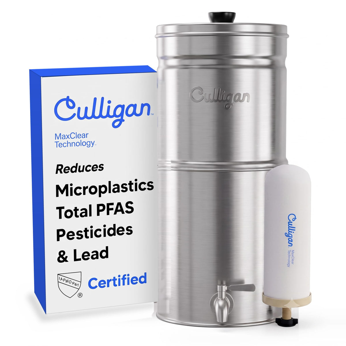 Culligan MaxClear Gravity Water Filter System - Microplastics - Image 1