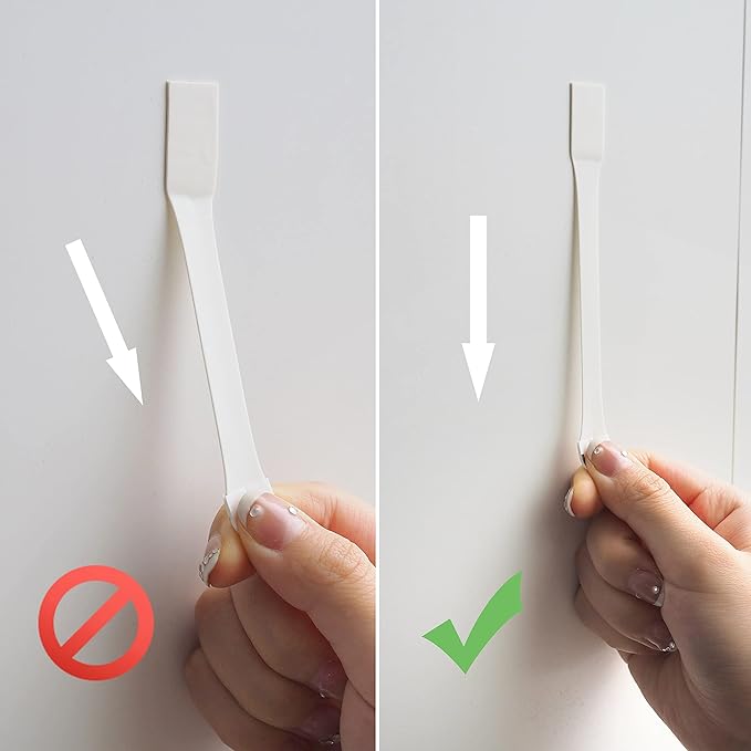 Medium Clear Wall Hooks, 18 Hooks+24 Removable Strips, Wire Hooks with Adhesive Strips Damage-Free, Utility Hooks Heavy Duty, No Tools Wall Hooks for Hanging, Value Pack