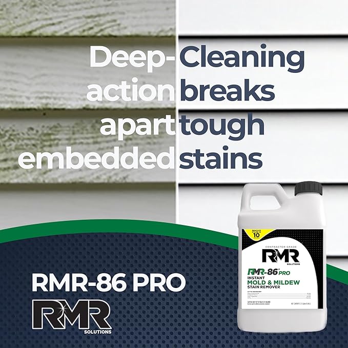 RMR-86 Pro Instant Mold & Mildew Stain Remover - Contractor Grade 2.5 Gallon 2-Pack