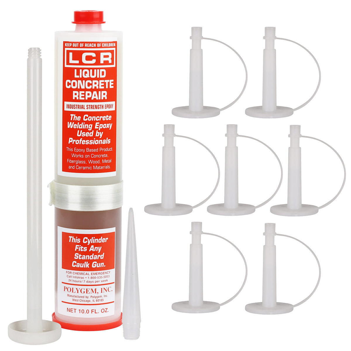 POLYGEM EPOXY LCR Injection Epoxy Part A Resin and B | Home Repair - Image 1