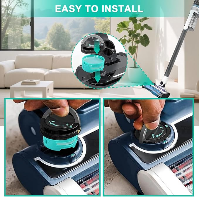 12 Pack Odor Neutralizer Replacement Cartridges Compatible with Shark ZU102 LA702 UZ565H AZ3002 AZ4002 AZ3000 HZ3000 HZ3002 IZ862H IZ562H ZD550 Stratos Upright Vacuum, Compared to Part 1541FC3000