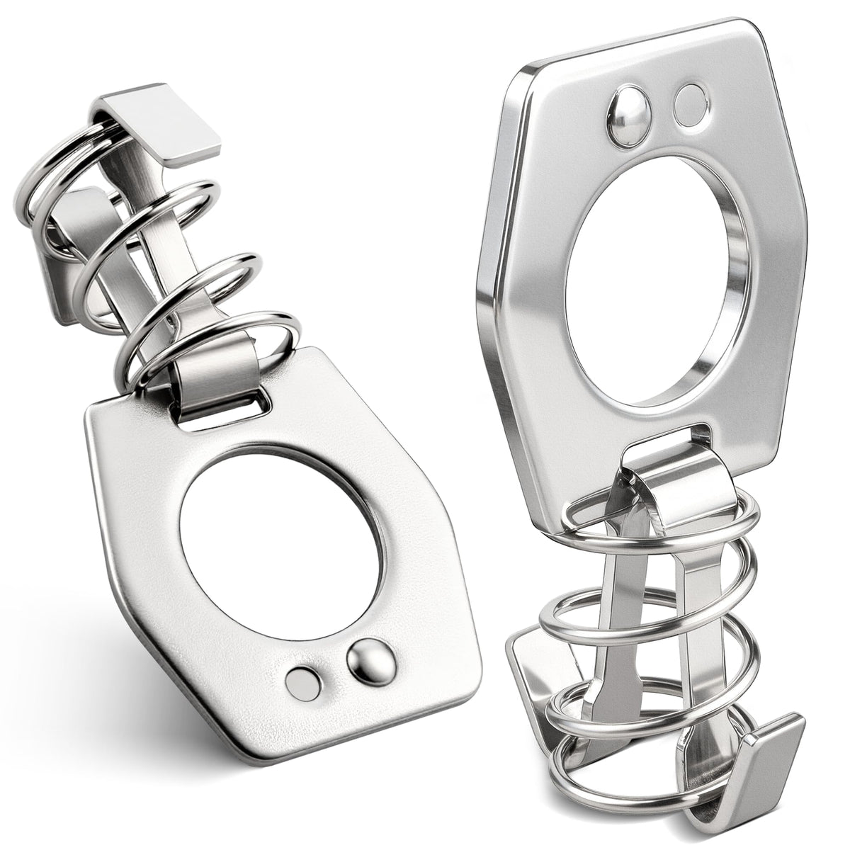 RV Water Heater Door Latch 2 Pcs Stainless Steel Cam Lock - Image 1