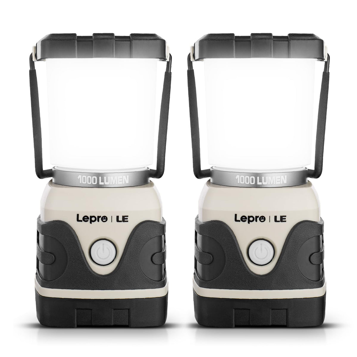 Lepro 1000LM Battery Powered LED Camping Lantern with 4 - Image 1