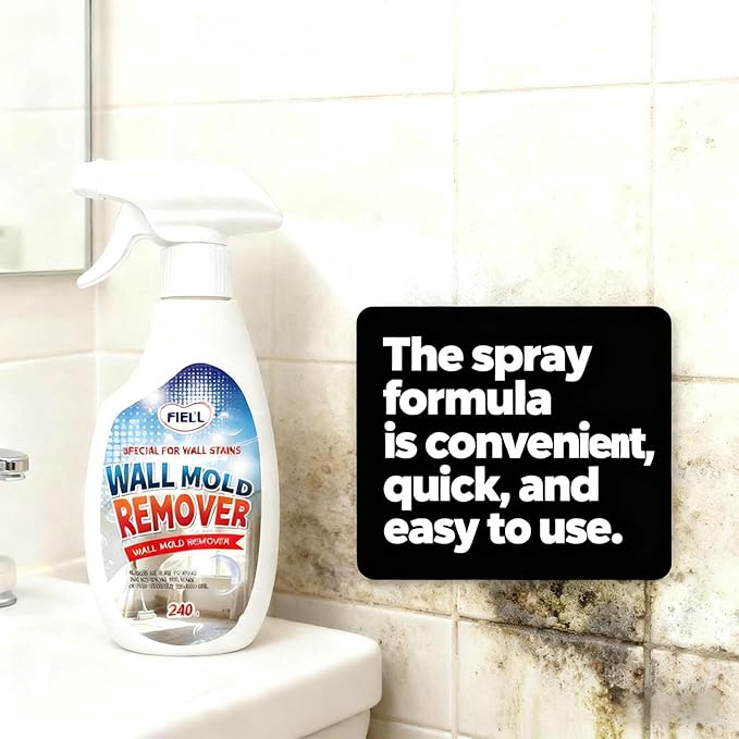 Highly Effective Removal Spray, Wall Cleaner for Painted Walls, Multi-Surface Cleaning Solution, Dust and Stain Remover for Wood, Tile, Fabric, Bathrooms, Kitchens (1Pc)