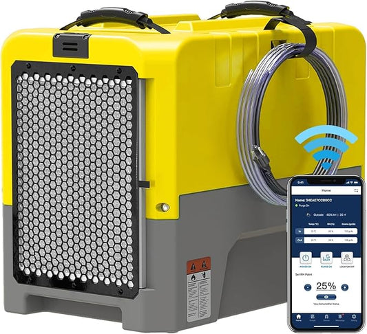 ALORAIR 180PPD LGR Commerical Dehumidifier with Pump, Wi-Fi APP Controls Industrial Dehu, Capacity up to 85 PPD at AHAM, 5 Years Limited Warranty, cETL Listed, for Large Space