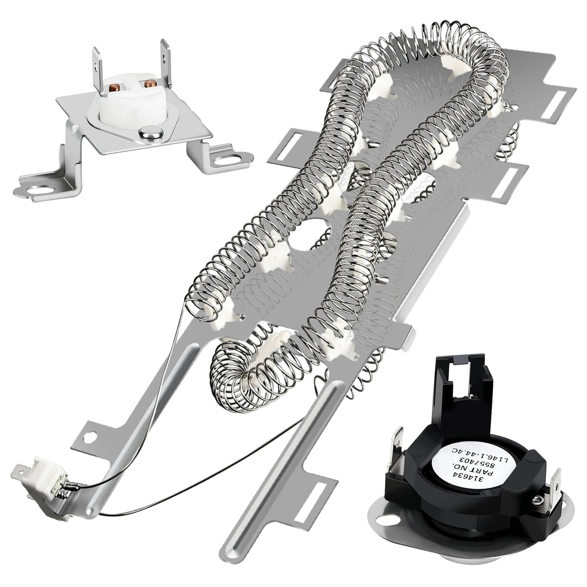 Upgraded 8544771 WP8544771 Dryer Heating Element 280148 - Image 1