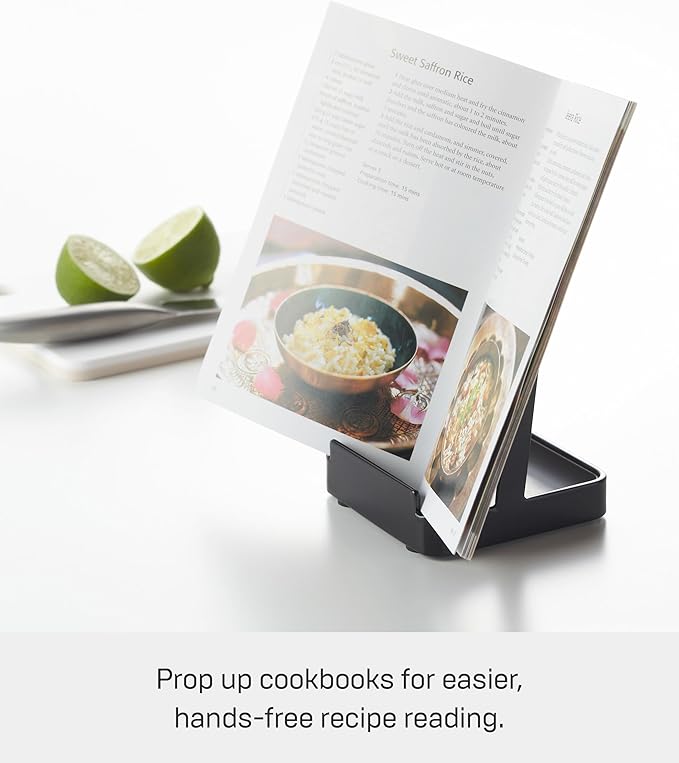 YAMAZAKI Home Tower Ladle Holder - Lid Stand For Utensils In Kitchen - Steel
