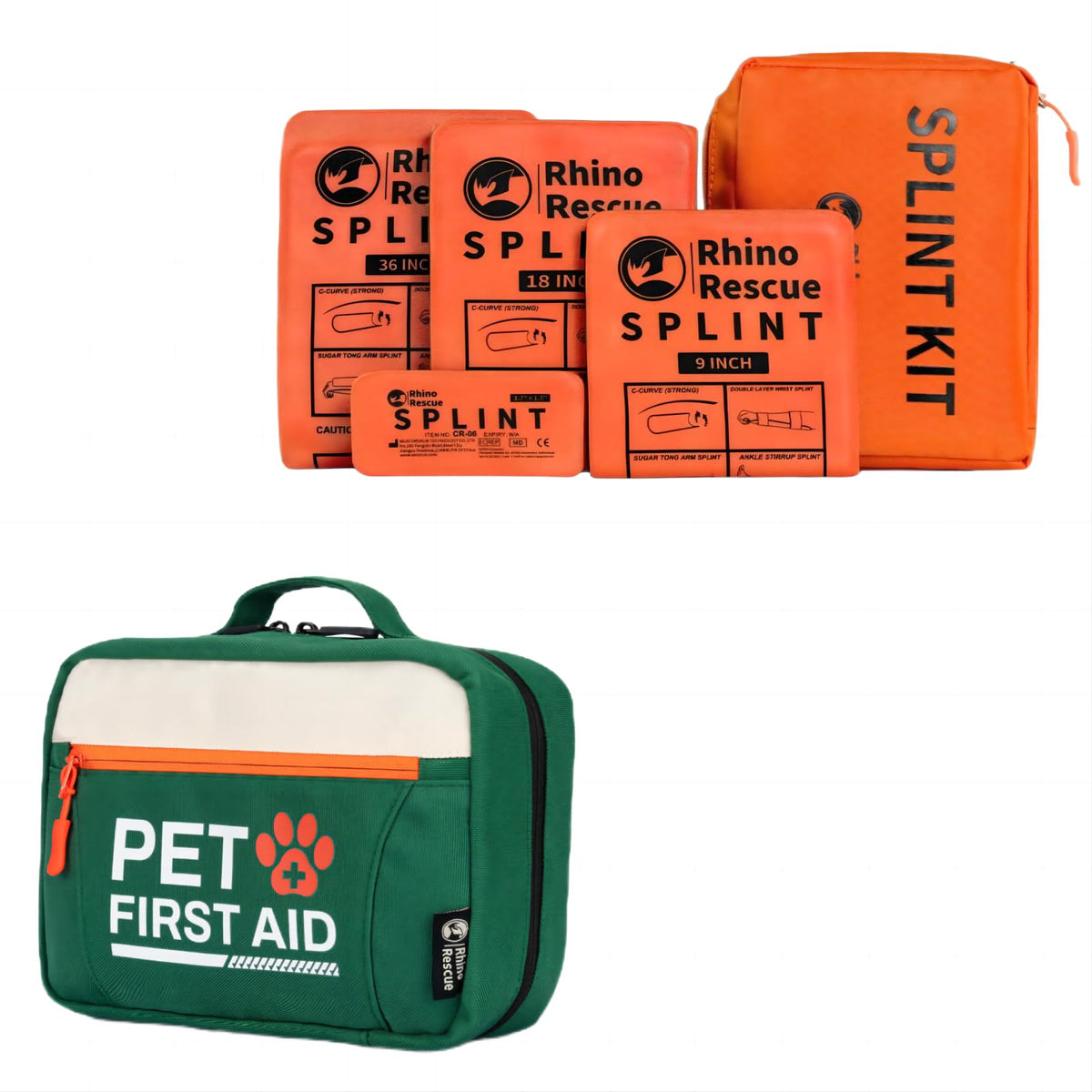 RHINO RESCUE bundle-Pet First Aid Kit, Emergency Medical - Image 1