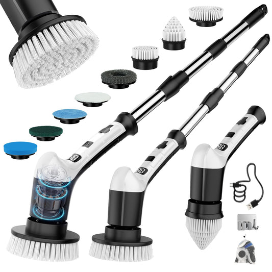 Electric Spin Scrubber, Cordless Power Shower Cleaning - Image 1