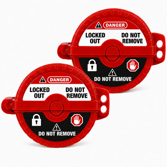 Gate Valve Lockout Upgraded Model - 2 Pack - Hose Bib Lock - Image 1