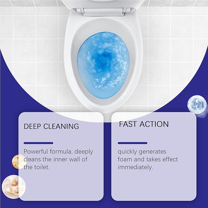 Oxalic Acid Cleaner, High Concentration Oxalic Acid Toilet All-purpose Cleaner, Highly Effective Oxalic Acid Cleaning, Multi purpose Oxalic Acid Spray, For Floor Tile Countertop (2)