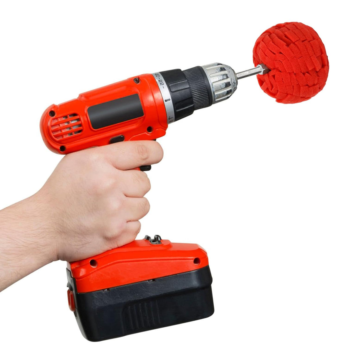 3-Piece 3-Inch Drill Polishing Ball Set for Car Detailing