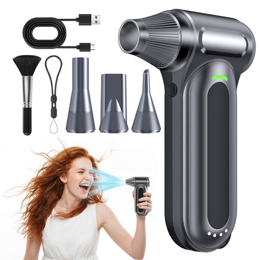 Compressed Air Duster, 170,000 RPM Handheld Electric Air - Image 1