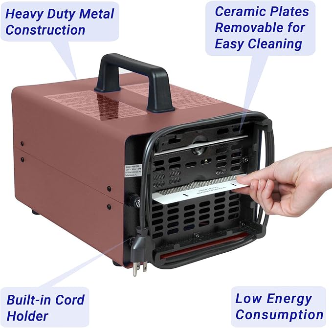 Suite 1500 Ozone Machine Odor Removal for Eliminating Smells from Small Apartments, Hotels, Vehicles and Boats - Ozone Generator
