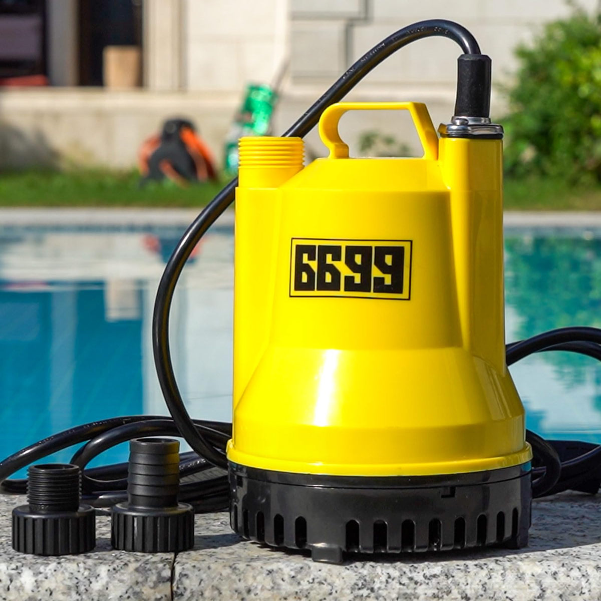 1/6HP Portable Utility Pump Submersible Small Backup Sump - Image 1