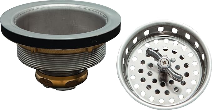 PROFLO PF1433 3-1/2" Basket Strainers - Stainless Steel
