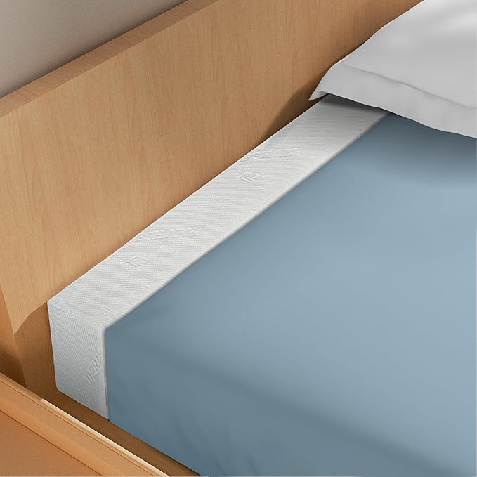 DEEPSHARK Mattress Gap Filler, Bed Gap Filler, Mattress Extension Filler for Headboard Seams, Bed Space Cracks White(60"×4"×10", Queen)