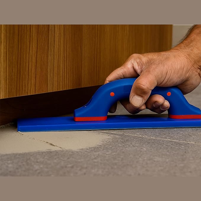 TruBlue Urethane Grout Float for Tile, Soft and Flexible Tile Grout Float Tool with Comfort Grip Handle, 3" x 12"