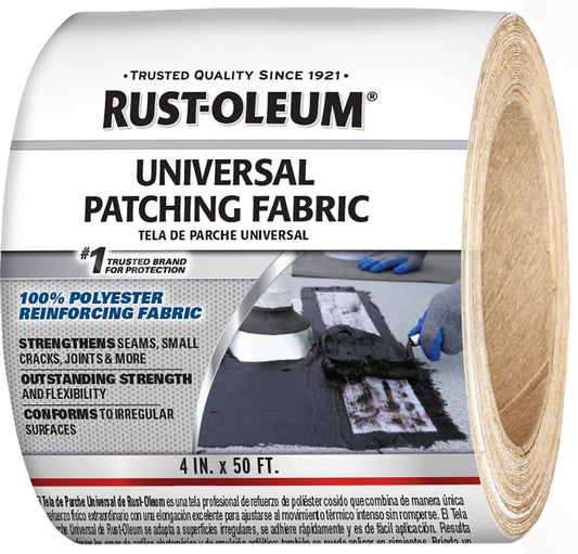 Rust-Oleum Universal Patching Fabric Roof Tape, 4" x 50' Roll - Image 1
