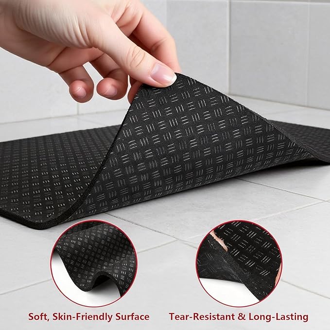 Under Washing Machine Mat, Doubled-Sided Non Slip Washer Pan, Anti-Vibration Dryer Mat, 27" x 27"