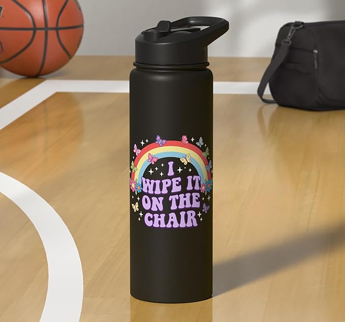 Rainbow Stainless Steel Insulated Water Bottle