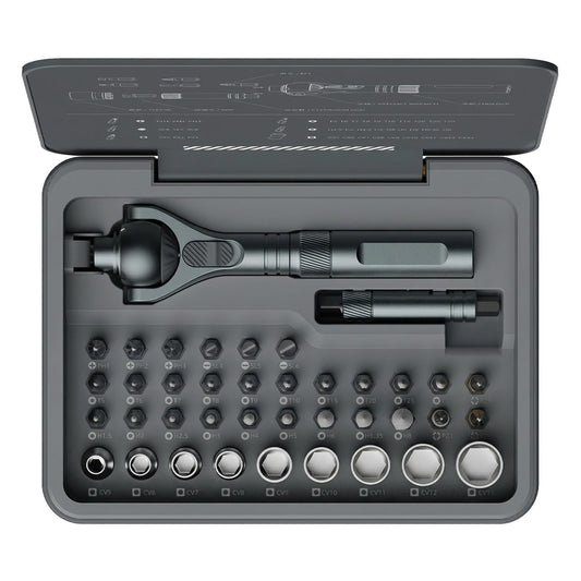 40 in 1 magnetic ratchet screwdriver set with Detachable | Hand Tools - Image 1