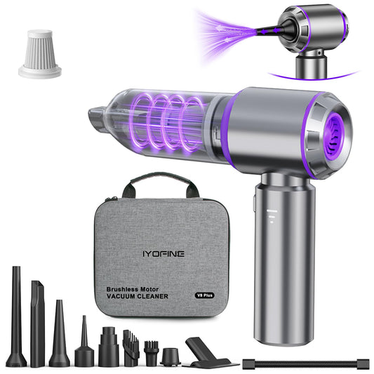 Vacuum/Air Duster Super Power Mini Car Vacuum Cleaner 4-in-1 air - Image 1